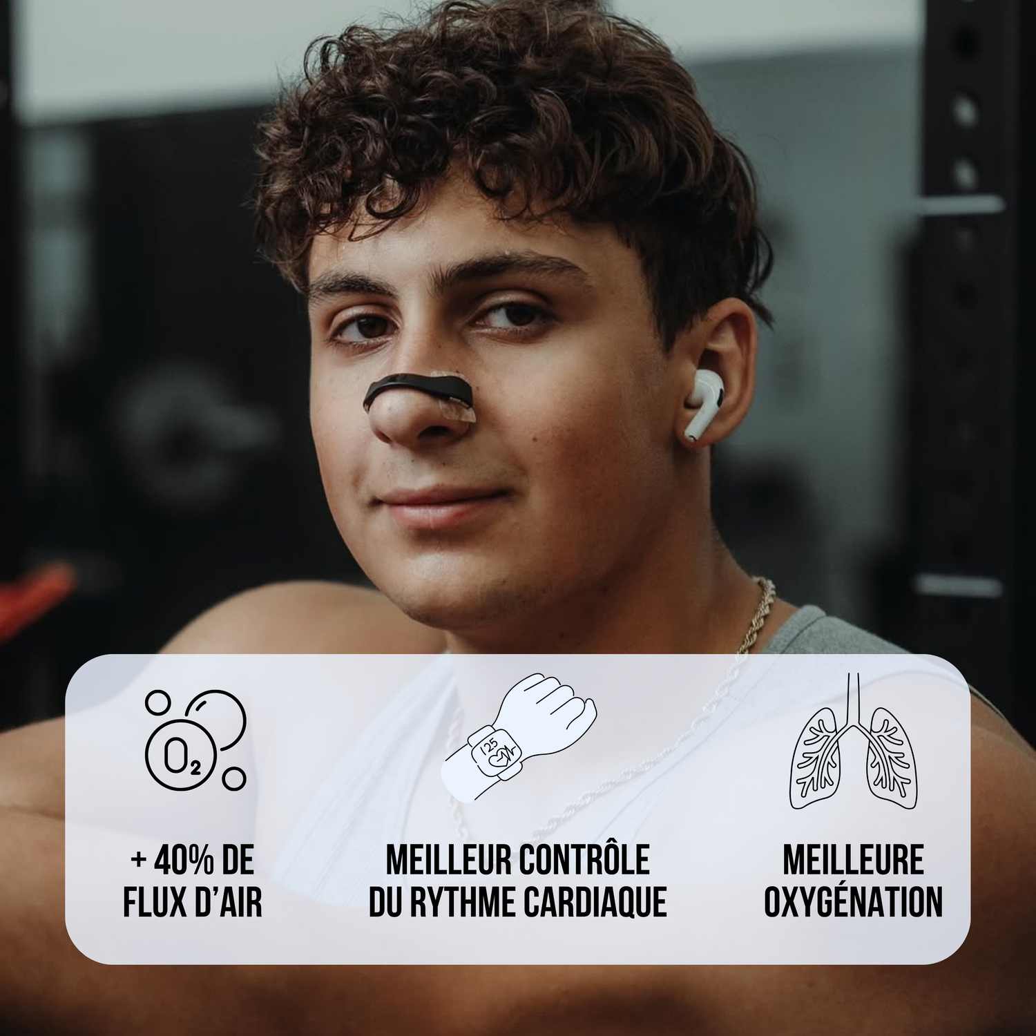 FlexAir™ – Bande nasale magnétique